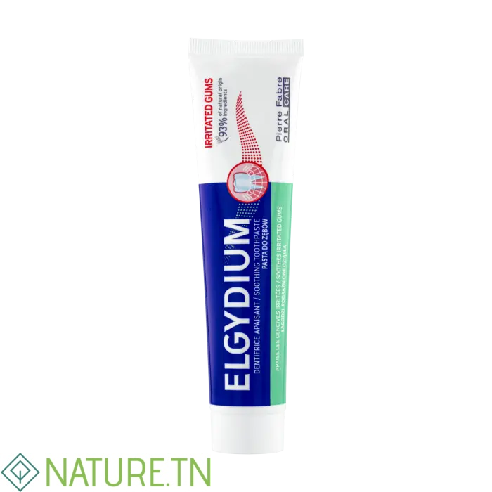ELGYDIUM DENTIFRICE APAISANT GENCIVES IRRITEES 75 ML 3 ELGYDIUM DENTIFRICE APAISANT GENCIVES IRRITEES 75 ML