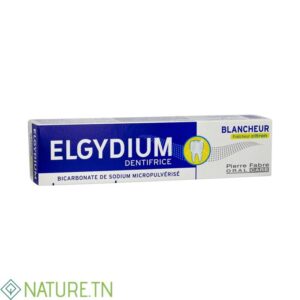 ELGYDIUM DENTIFRICE BLANCHEUR FRAICHEUR CITRON 75ML