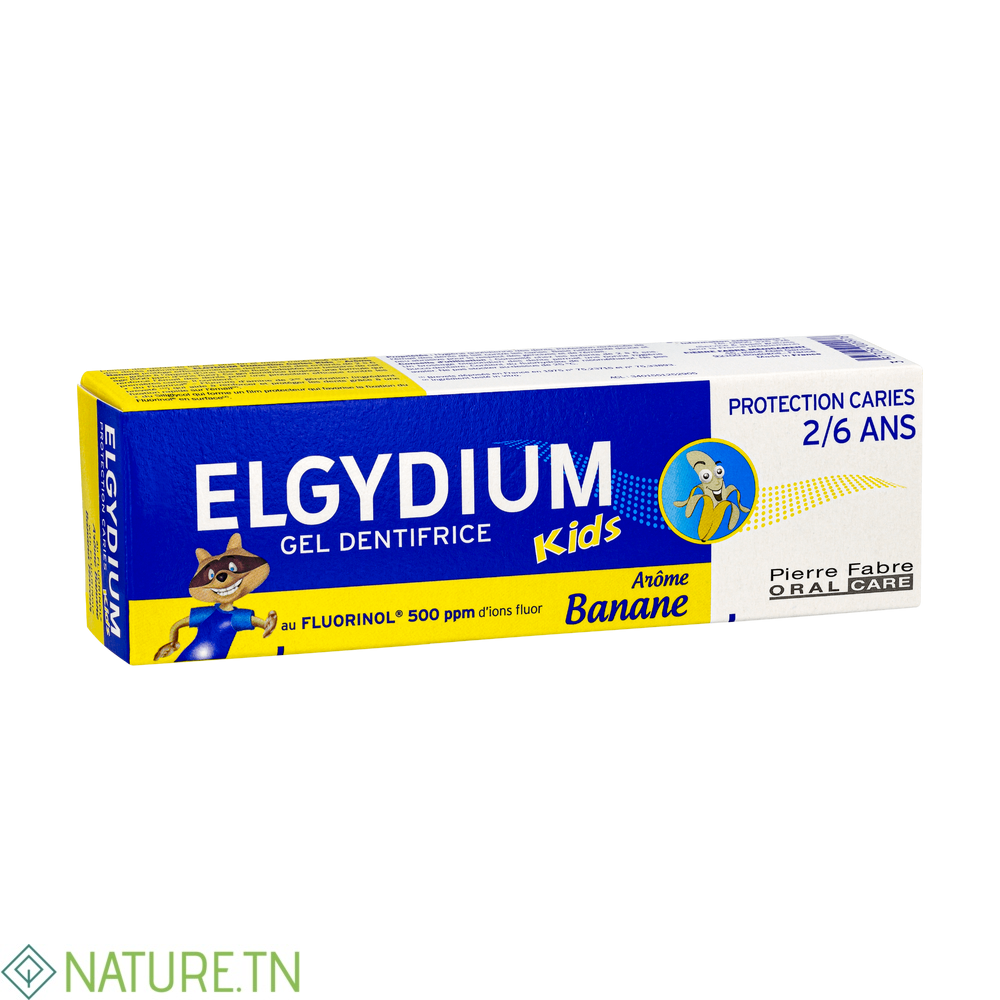 ELGYDIUM DENTIFRICE KIDS BANANE 1