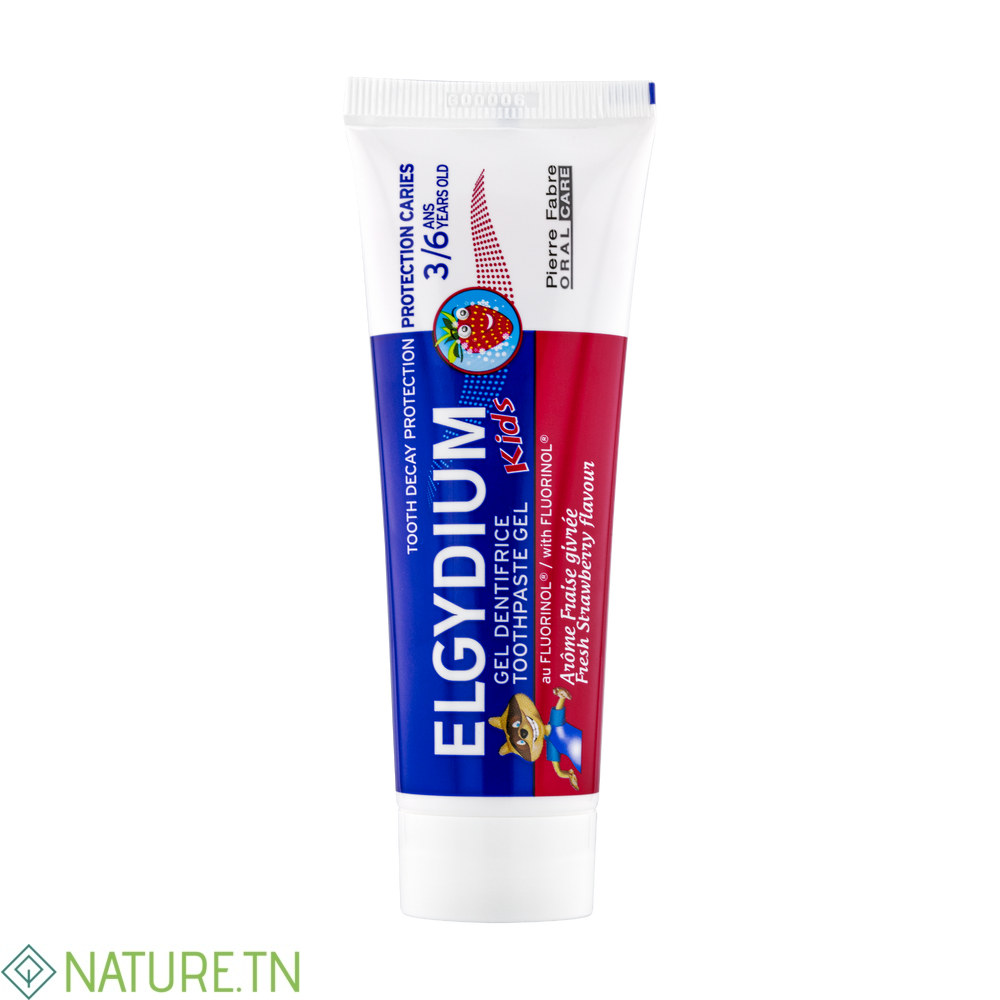 ELGYDIUM DENTIFRICE KIDS FRAISE GIVREE 50ML 3 ELGYDIUM DENTIFRICE KIDS FRAISE GIVREE 50ML