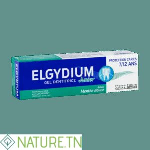 ELGYDIUM GEL DENTIFRICE JUNIOR MENTHE DOUCE 7/12 ANS 50 ML