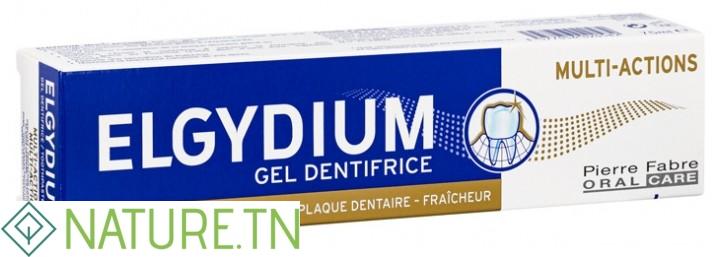 ELGYDIUM GEL DENTIFRICE MULTI ACTIONS 75ML 3 ELGYDIUM GEL DENTIFRICE MULTI ACTIONS 75ML