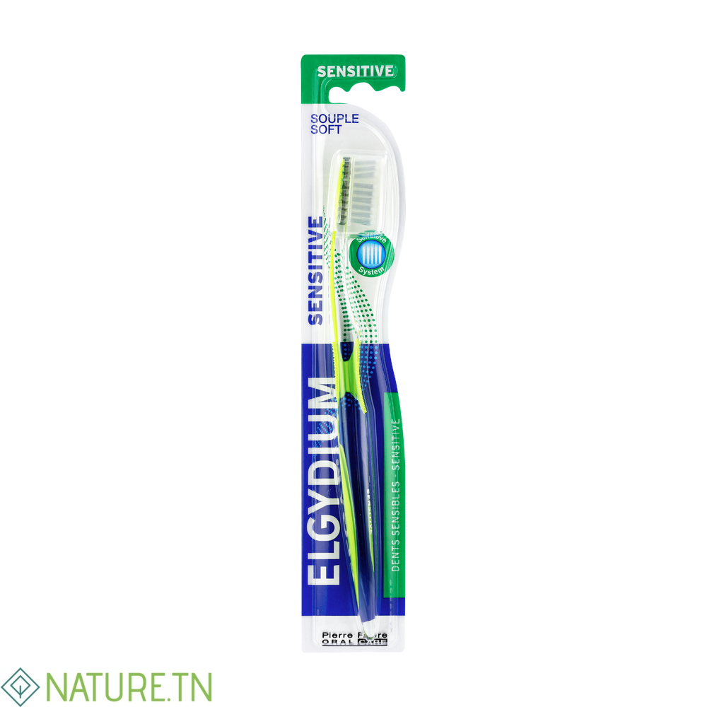 ELGYDIUM SENSITIVE BROSSE A DENTS SOUPLE 3 ELGYDIUM SENSITIVE BROSSE A DENTS SOUPLE