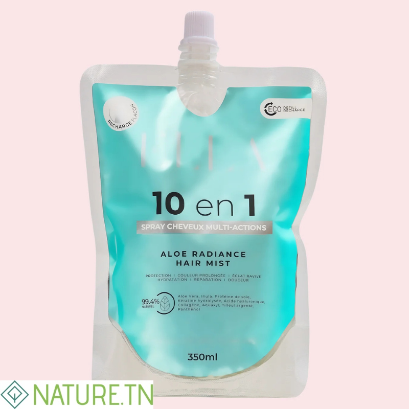 ELLA RECHARGE ALOE RADIANCE HAIR MIST CHEVEUX COLORES MECHES 350ML 3 ELLA RECHARGE ALOE RADIANCE HAIR MIST CHEVEUX COLORES MECHES 350ML