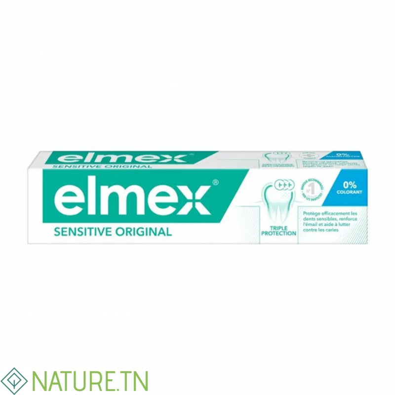 ELMEX DENTIFRICE SENSITIVE ORIGINAL 75ML 3 ELMEX DENTIFRICE SENSITIVE ORIGINAL 75ML