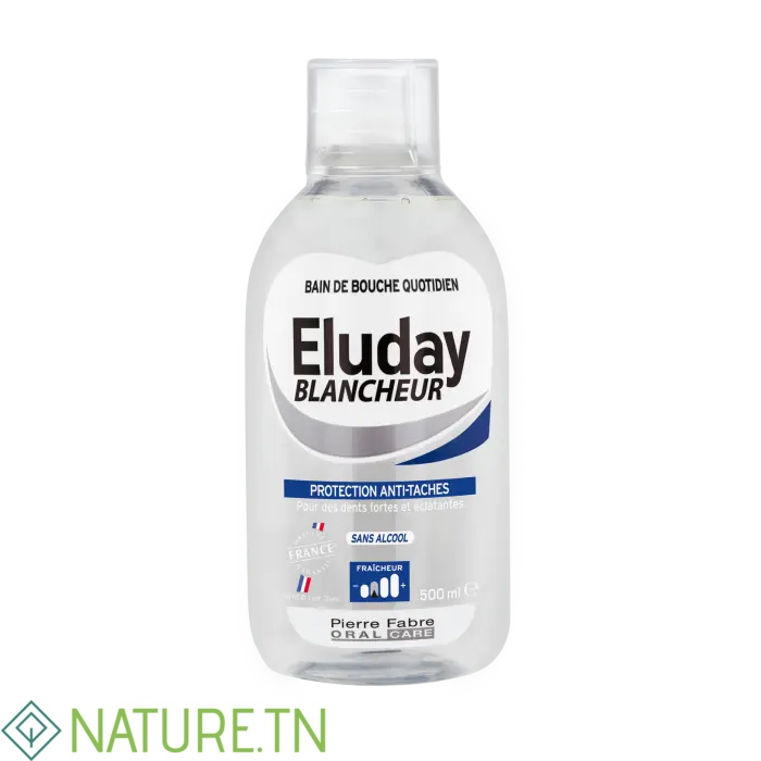 ELUDAY BLANCHEUR BAIN DE BOUCHE QUOTIDIEN 500 ML 1 ELUDAY BLANCHEUR BAIN DE BOUCHE QUOTIDIEN 500 ML 1
