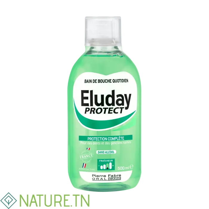ELUDAY PROTECT BAIN DE BOUCHE QUOTIDIEN 500 ML 3 ELUDAY PROTECT BAIN DE BOUCHE QUOTIDIEN 500 ML