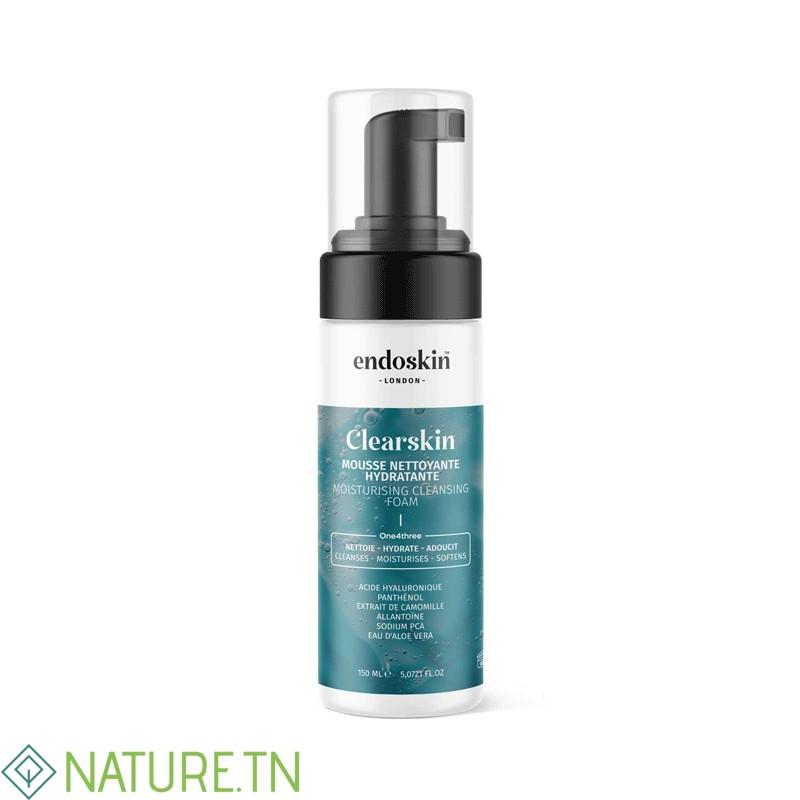 ENDOSKIN CLEARSKIN MOUSSE NETTOYANTE HYDRATANTE 150ML 1 ENDOSKIN CLEARSKIN MOUSSE NETTOYANTE HYDRATANTE 150ML 1