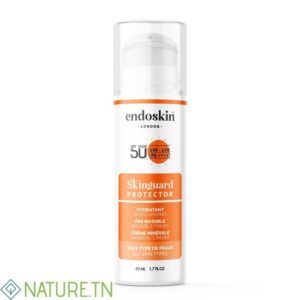 ENDOSKIN SKINGUARD ECRAN SOLAIRE HYDRATANT INVISIBLE SPF50+ 50ML