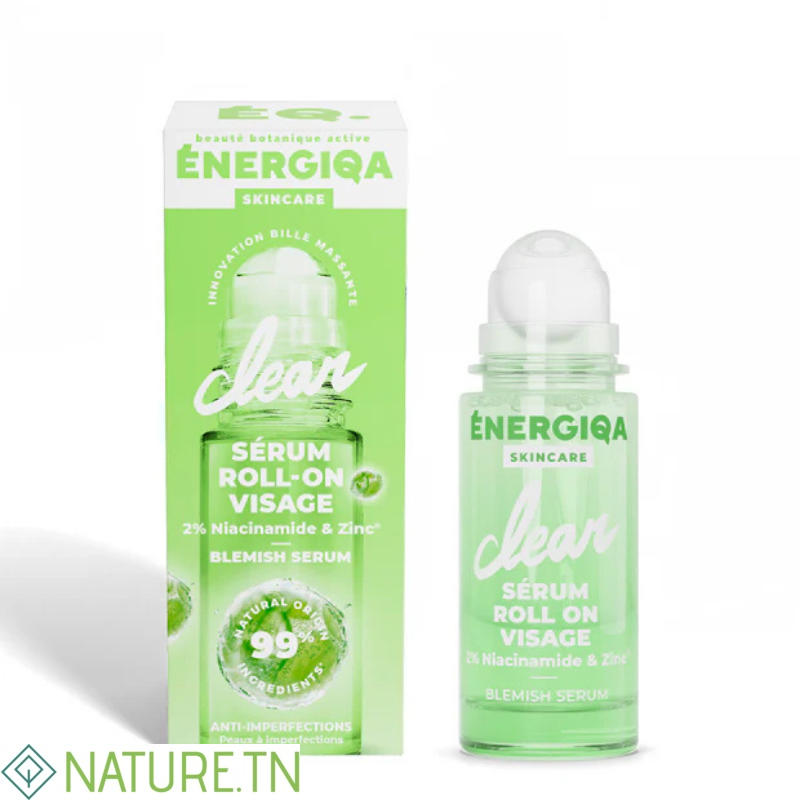 ENERGIQA SERUM VISAGE ANTI IMPERFECTIONS NIACINAMIDE & ZINC ROLL ON 30ML 3 ENERGIQA SERUM VISAGE ANTI IMPERFECTIONS NIACINAMIDE & ZINC ROLL ON 30ML