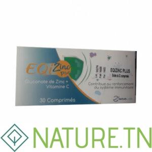 EQIZINC GLUCONATE DE ZINC 30 COMPRIMES