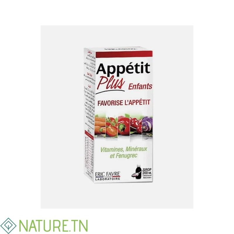ERIC FAVRE APPETIT PLUS ENFANTS SIROP 200ML 1 ERIC FAVRE APPETIT PLUS ENFANTS SIROP 200ML 1