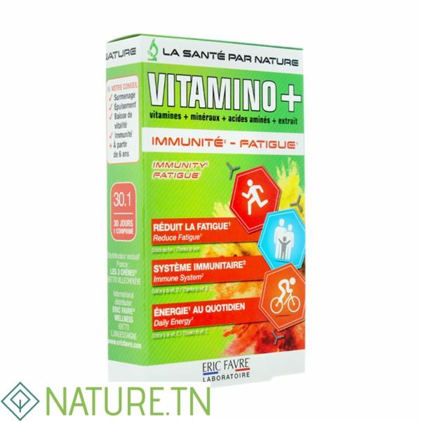 ERIC FAVRE VITAMINO+ IMMUNITE ET FATIGUE 30 COMPRIMES 2 ERIC FAVRE VITAMINO+ IMMUNITE ET FATIGUE 30 COMPRIMES 2