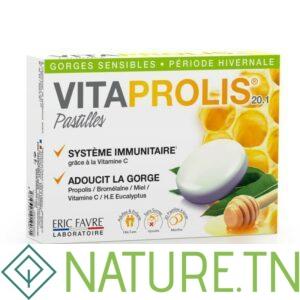 ERIC FAVRE VITAPROLIS PASTILLES GORGE 20 PASTILLES