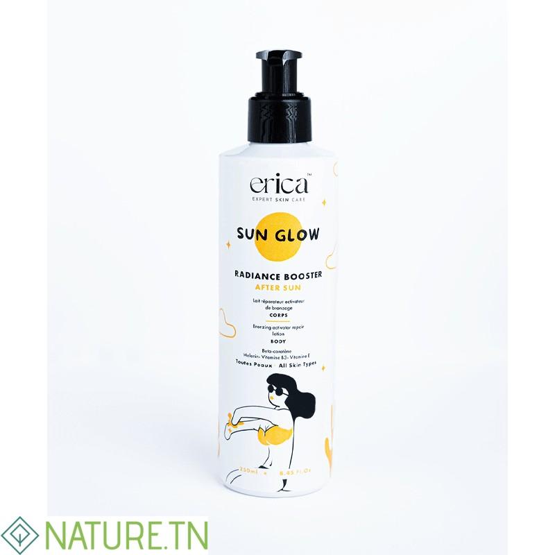 ERICA SUN GLOW RADIANCE BOOSTER AFTER SUN LAIT ACTIVATEUR DE BRONZAGE 250ML 3 ERICA SUN GLOW RADIANCE BOOSTER AFTER SUN LAIT ACTIVATEUR DE BRONZAGE 250ML