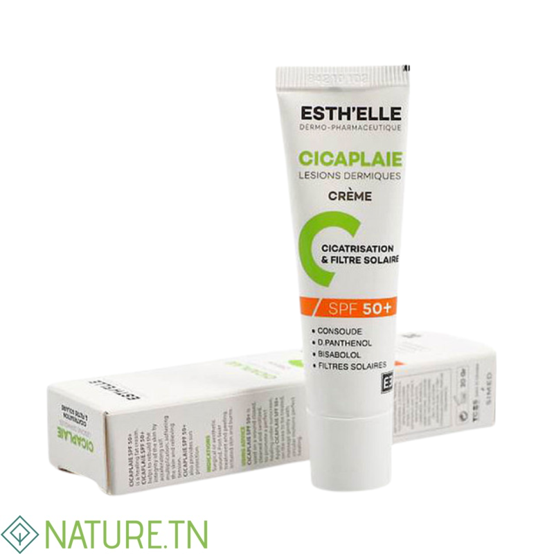 ESTHELLE CICAPLAIE CREME CICATRISANTE SPF50+ 20G 3 ESTHELLE CICAPLAIE CREME CICATRISANTE SPF50+ 20G