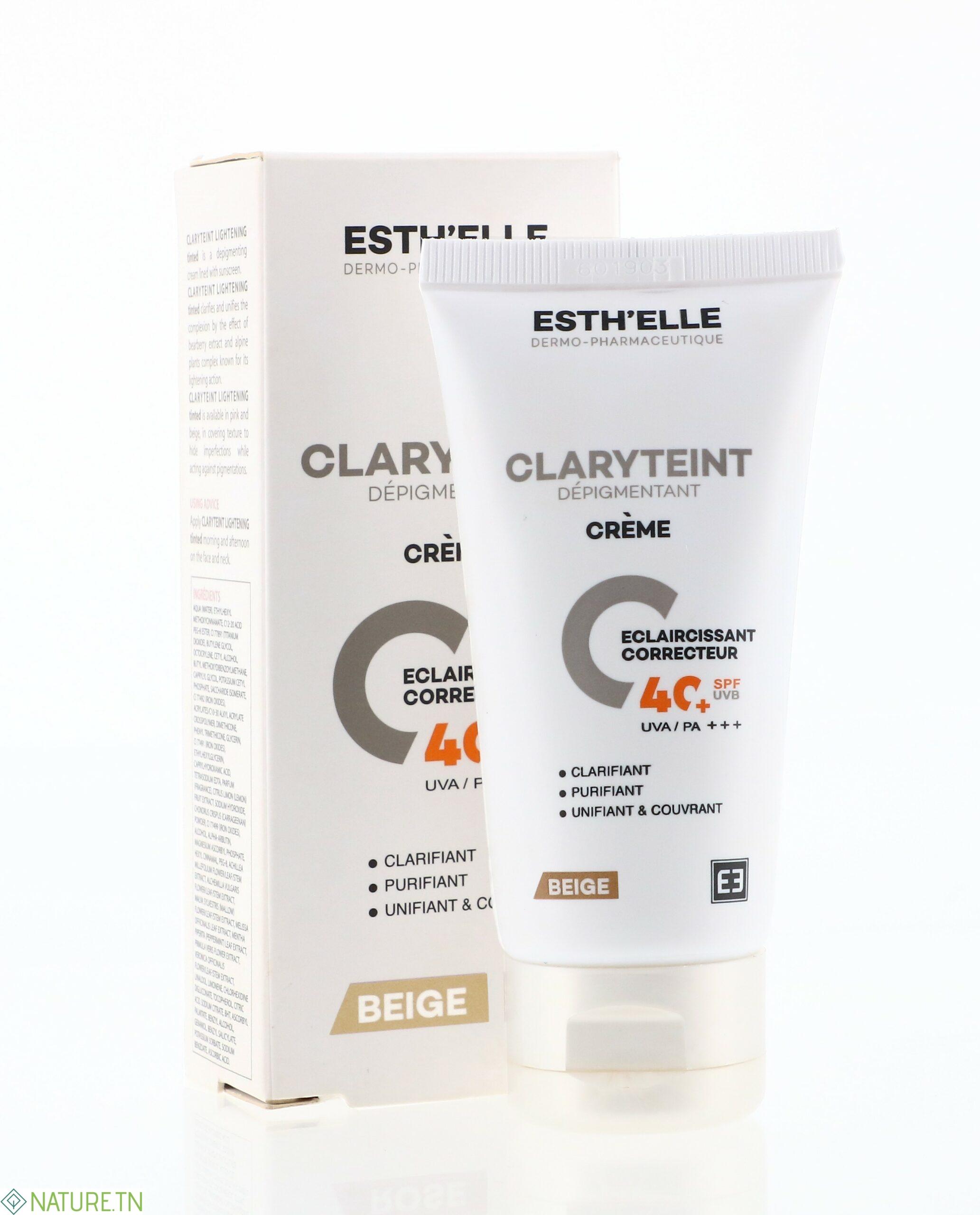 ESTHELLE ECRAN CLARYTEINT BEIGE 2 ESTHELLE ECRAN CLARYTEINT BEIGE 2