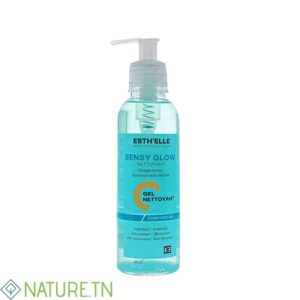 ESTHELLE SENSY GLOW GEL NETTOYANT VISAGE ET COU 250ML