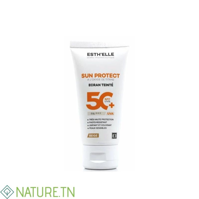 ESTHELLE SUN PROTECT ECRAN TEINTE BEIGE SPF50+ 50GR 3 ESTHELLE SUN PROTECT ECRAN TEINTE BEIGE SPF50+ 50GR