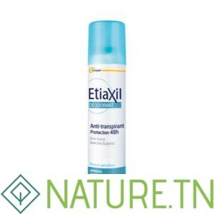ETIAXIL AEROSOL DEODORANT ANTI TRANSPIRANT 48H ANTI TRACES 150ML
