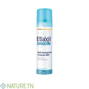 ETIAXIL AEROSOL DEODORANT ANTI TRANSPIRANT 48H ANTI TRACES 150ML