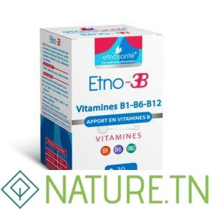ETNOSANTE ETNO-3B APPORT EN VITAMINES B 30 GELULES