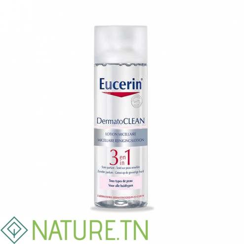 EUCERIN DERMATOCLEAN LOTION MICELLAIRE 3 EN 1 200ML 3 EUCERIN DERMATOCLEAN LOTION MICELLAIRE 3 EN 1 200ML
