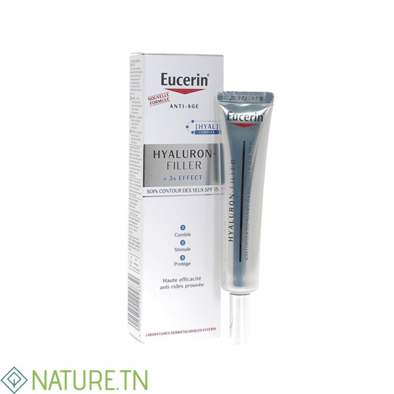 EUCERIN HYALURON FILLER 3 EFFECT SOIN CONTOUR DES YEUX 15ML 2 EUCERIN HYALURON FILLER 3 EFFECT SOIN CONTOUR DES YEUX 15ML