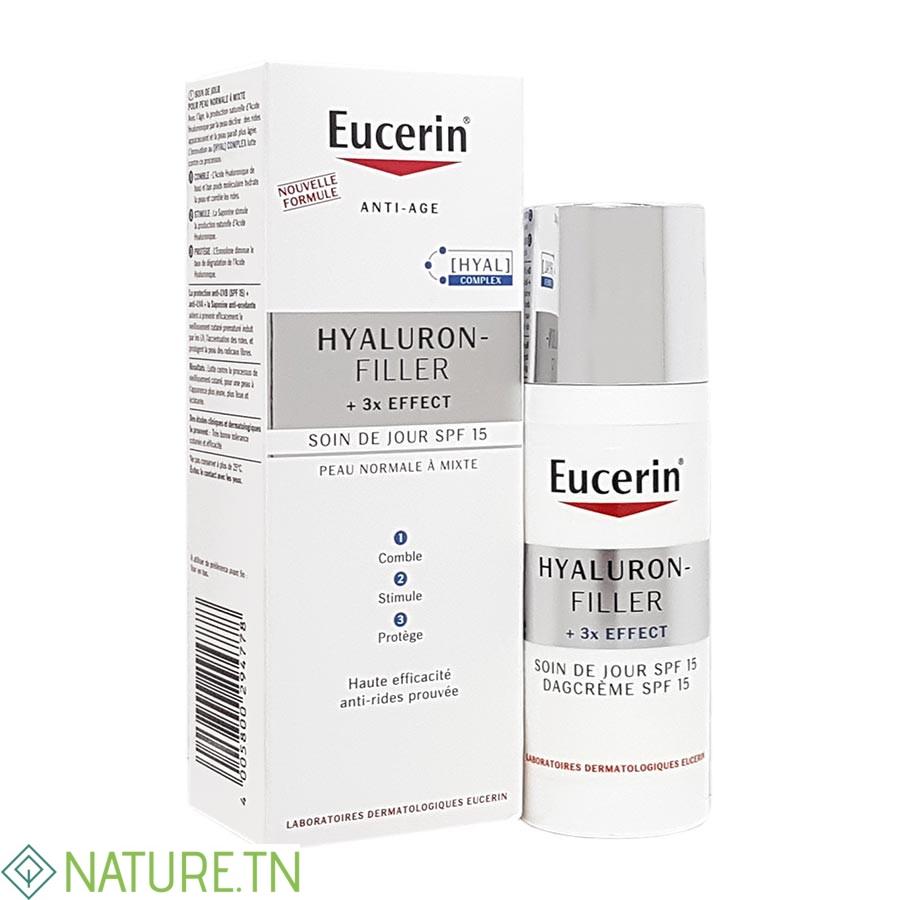 EUCERIN HYALURON-FILLER 3 EFFECT SOIN DE JOUR PEAUX NORMALES A MIXTES 50ML 3 EUCERIN HYALURON-FILLER 3 EFFECT SOIN DE JOUR PEAUX NORMALES A MIXTES 50ML
