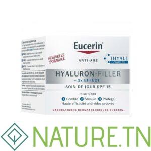 EUCERIN HYALURON FILLER SOIN DE JOUR ANTI AGE SPF15 PEAU SECHE 50ML