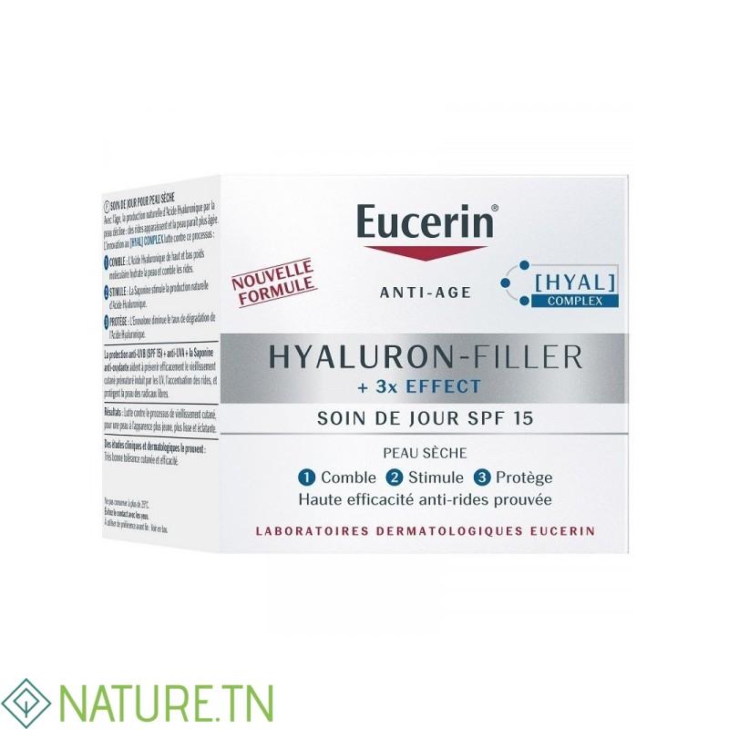 EUCERIN HYALURON FILLER SOIN DE JOUR ANTI AGE SPF15 PEAU SECHE 50ML 2 EUCERIN HYALURON FILLER SOIN DE JOUR ANTI AGE SPF15 PEAU SECHE 50ML 2