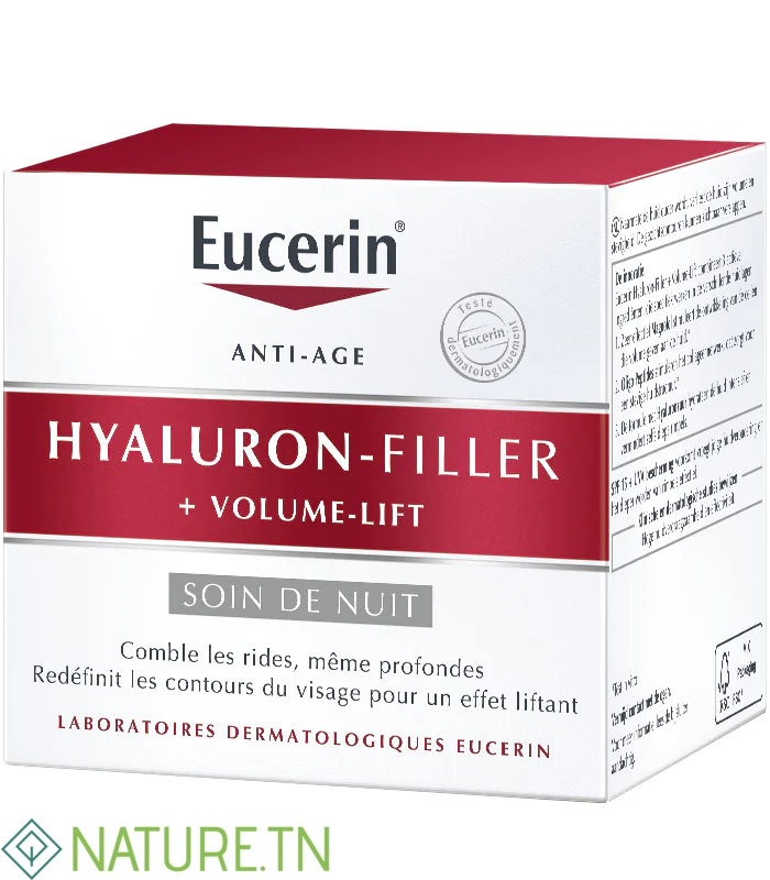 EUCERIN HYALURON FILLER VOLUME LIFT SOIN DE NUIT 50ML 3 EUCERIN HYALURON FILLER VOLUME LIFT SOIN DE NUIT 50ML