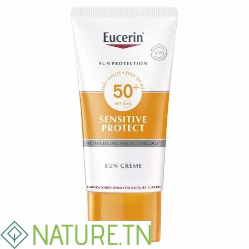 EUCERIN SUN SENSITIVE PROTECT CREME TRES HAUTE PROTECTION VISAGE SPF50+ 50ML 1