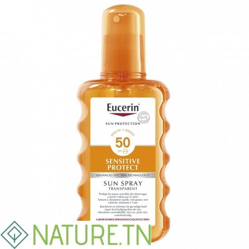 EUCERIN SUN SENSITIVE PROTECT SPRAY TRANSPARENT SPF50 200ML 1 EUCERIN SUN SENSITIVE PROTECT SPRAY TRANSPARENT SPF50 200ML 1