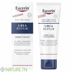 EUCERIN UREA REPAIR CREME VISAGE PEAU SECHE 50 ML