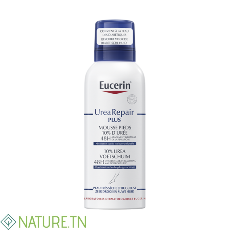 EUCERIN UREA REPAIRE PLUS MOUSSE PIEDS 10% DUREE 150 ML 3 EUCERIN UREA REPAIRE PLUS MOUSSE PIEDS 10% DUREE 150 ML