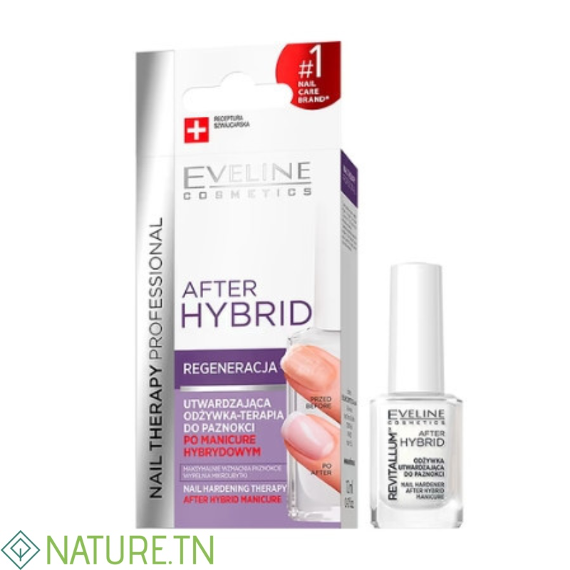EVELINE COSMETICS AFTER HYBRID DURCISSEUR D'ONGLES 12ML 1 EVELINE COSMETICS AFTER HYBRID DURCISSEUR D'ONGLES 12ML 1