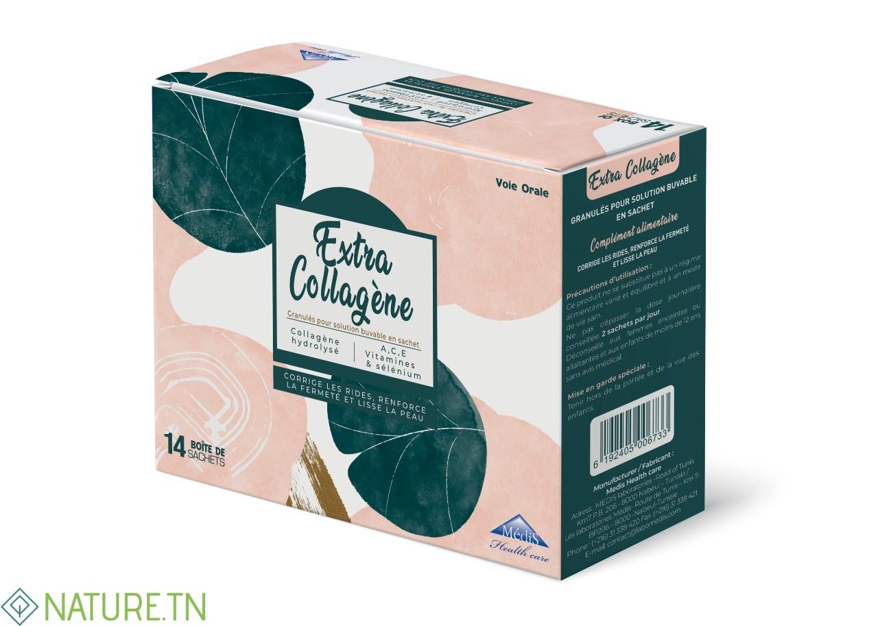 EXTRA COLLAGÈNE BOITE DE 14 SACHETS 1 EXTRA COLLAGÈNE BOITE DE 14 SACHETS 1