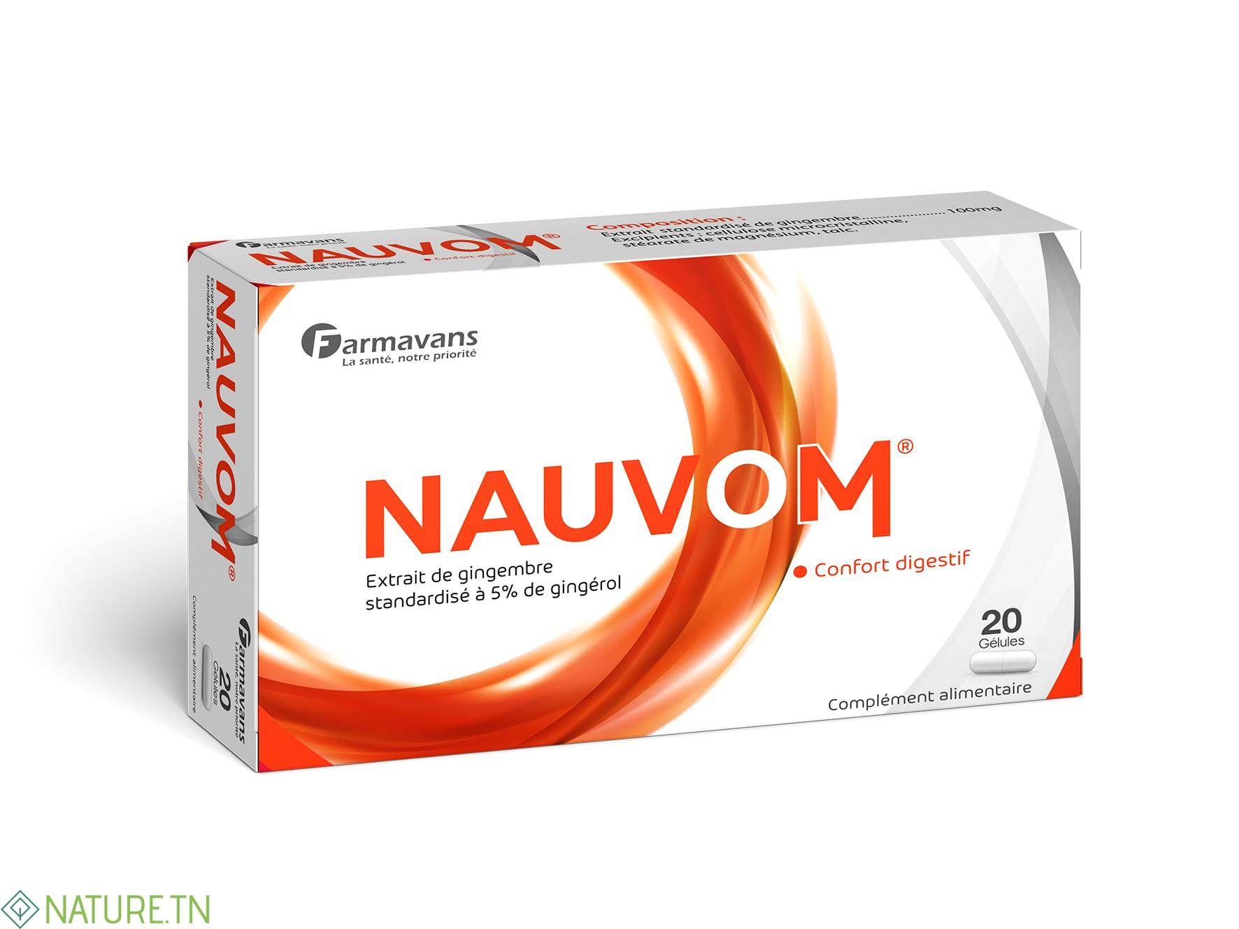 FARMAVANS NAUVOM CONFORT DIGESTIF 20 GELULES 1