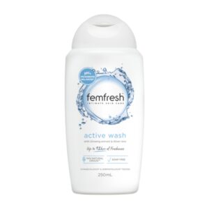 FEMFRESH ACTIVE WASH GEL LAVANT INTIME 250ML