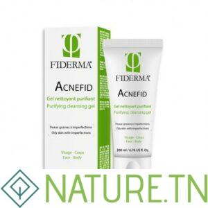 FIDERMA ACNEFID GEL NETTOYANT PURIFIANT PEAUX GRASSES 200ML