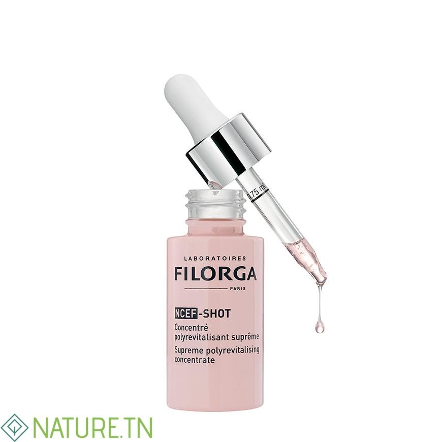 FILORGA NCEF SHOT CONCENTRE POLYREVITALISANT SUPREME 15ML 3 FILORGA NCEF SHOT CONCENTRE POLYREVITALISANT SUPREME 15ML