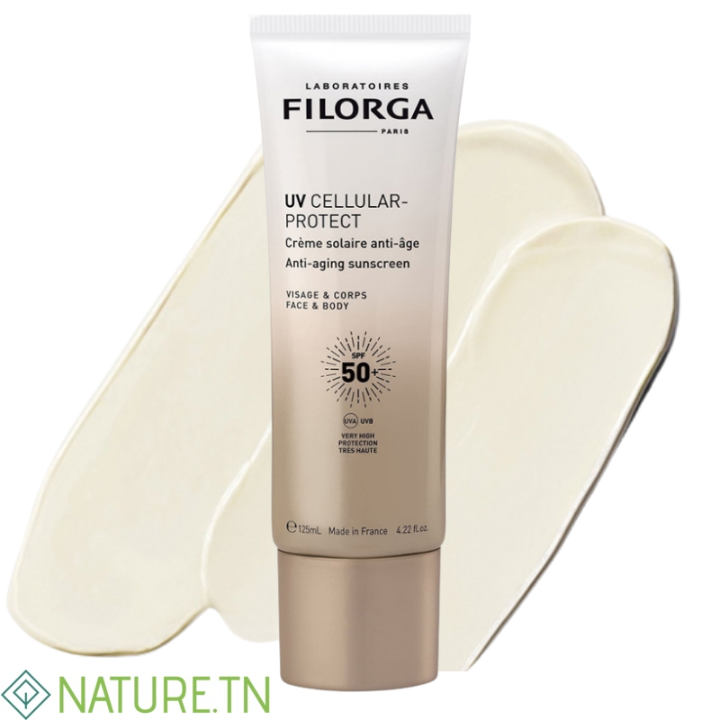FILORGA UV CELLULAR-PROTECT CREME SOLAIRE ANTI-AGE SPF50+ 125ML 1 FILORGA UV CELLULAR-PROTECT CREME SOLAIRE ANTI-AGE SPF50+ 125ML 1