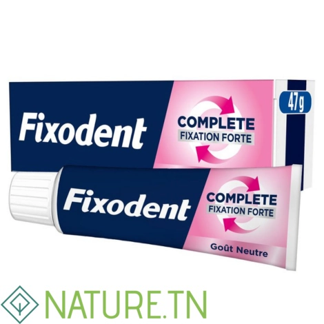 FIXODENT CREME ADHESIVE FIXATION FORTE GOUT NEUTRE 47G 1 FIXODENT CREME ADHESIVE FIXATION FORTE GOUT NEUTRE 47G 1
