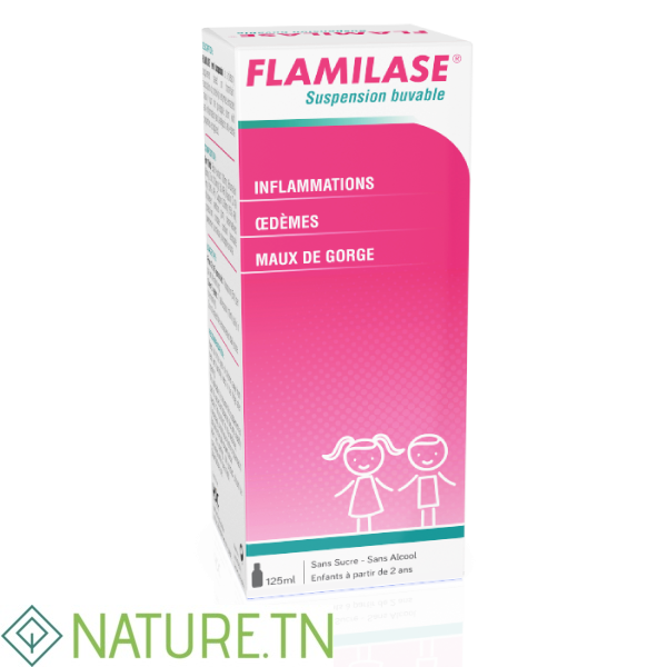FLAMILASE SUSPENSION BUVABLE 125ML 1 FLAMILASE SUSPENSION BUVABLE 125ML 1