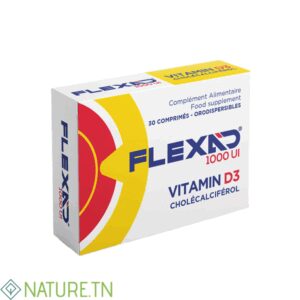 FLEXAD 1000 UI VITAMINE D3 30 COMPRIMES