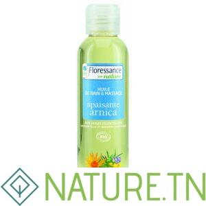 FLORESSANCE HUILE DE BAIN ET MASSAGE APAISANTE D’ARNICA,150ML