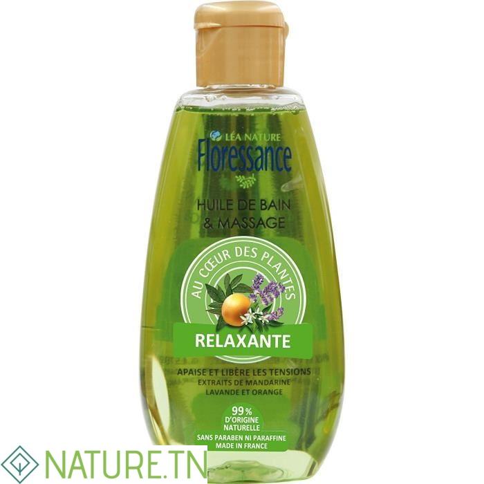 FLORESSANCE HUILE DE MASSAGE RELAXANTE 150ML 3 FLORESSANCE HUILE DE MASSAGE RELAXANTE 150ML