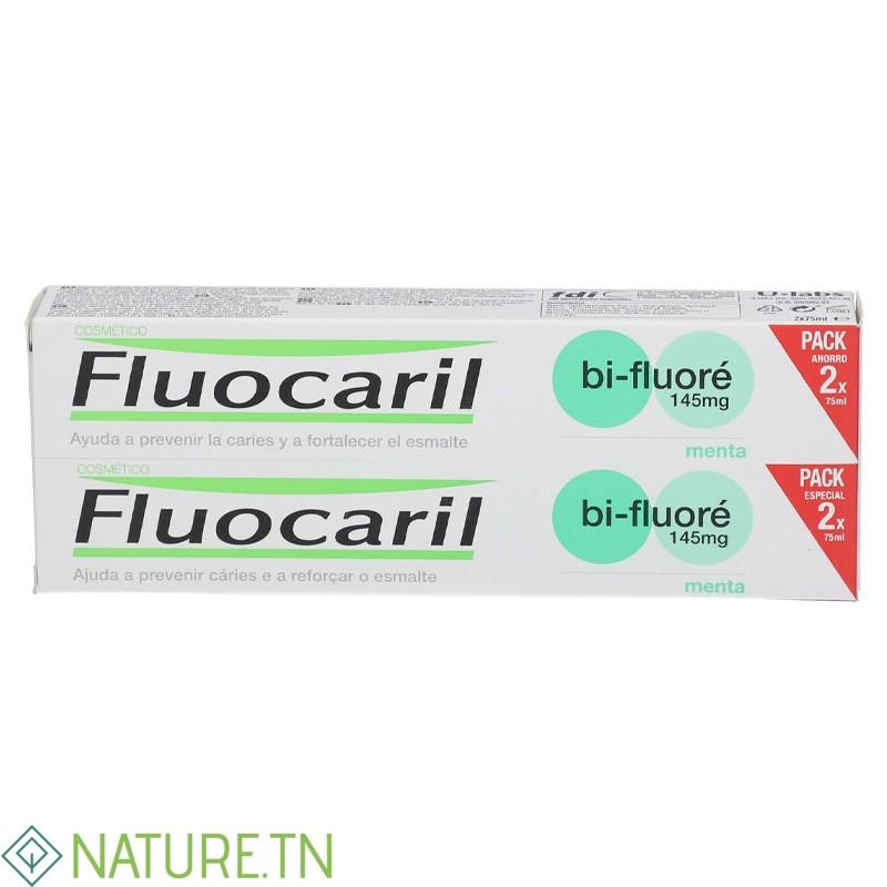 FLUOCARIL DENTIFRICE BI-FLUORÉ 145MG MENTHE 2*75ML 3 FLUOCARIL DENTIFRICE BI-FLUORÉ 145MG MENTHE 2*75ML