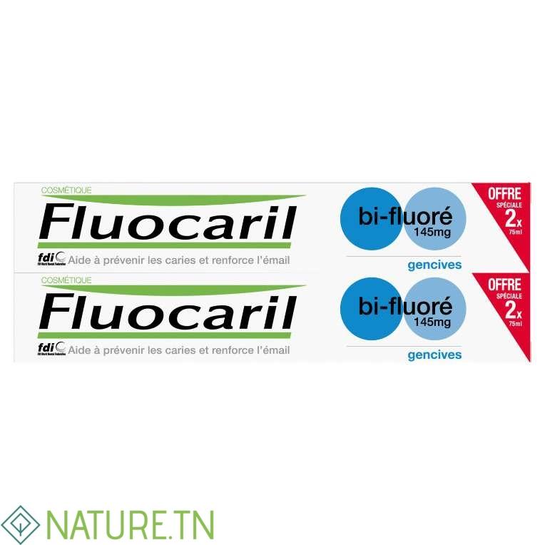 FLUOCARIL DENTIFRICE BI-FLUORE GENCIVES 145MG 2*75ML 3 FLUOCARIL DENTIFRICE BI-FLUORE GENCIVES 145MG 2*75ML